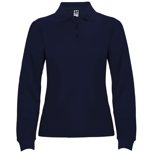 Polo publicitaire Femme coton 220gr Estrella ROLY Bleu marine